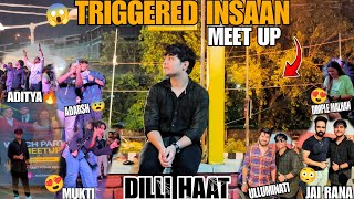 @triggeredinsaan meetup dilli haat 😍 | fukra insaan meetup | @FukraInsaan Biggest meetup 😱| vlog