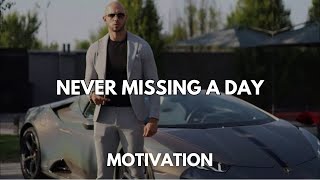 The Only Shortcut To Life Is Never Miss A Day | Andrew Tate Motivation (Powerful)