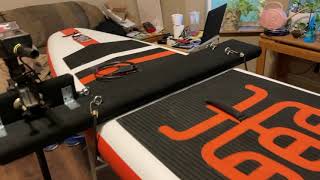 How to install electric trolling motor on a SUP / Paddle board