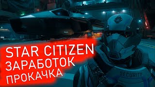 STAR CITIZEN  - ЗАРАБОТОК ПРОКАЧКА