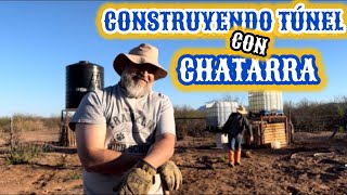 55~TUNEL PARA BUGAMBILIAS EN EL RANCHO~REUTILIZANDO LA CHATARRA♻️Trabajo en equipo🌵