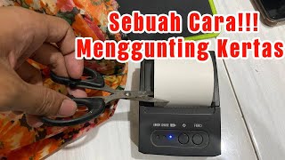 CARA MENGGUNTING KERTAS DENGAN BENAR DAN NORMAL