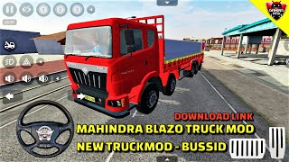 Bus Simulator Indonesia ~ Mahindra Blazo Truck Mod - New Long Truck Mod - Android Gameplay FHD 702