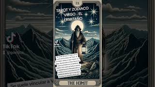 TAROT Y ZODIACO - VIRGO, EL ERMITAÑO #tarot #virgo #tarot