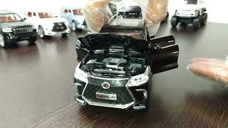 Black Lexus LX570 Diecast Model car