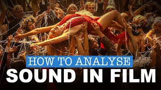 How to analyse sound in film