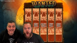 TOP 5 RECORD WINS OF THE WEEK ★ $990,050 NICE JACKPOT HIT ON WANTED DEAD OR A WILD