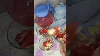 احلي كوكتيل علشان حر الصيف من مطبخ عزة و سجدة ابو شادي 😋👍😋