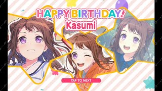 BanG Dream EN 07/14 Toyama Kasumi Birthday 🎸🎤🌟 Opening & Area Conversation 2024