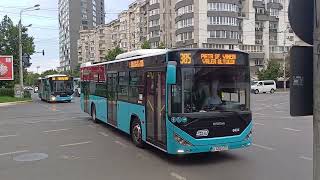 Autobuzele Otokar Kent C-12 #6434 și #6557 la Piata Sfanta Vineri