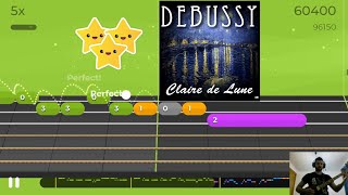 Clair De Lune - Claude Debussy - Level 3 Main Melody - Yousician