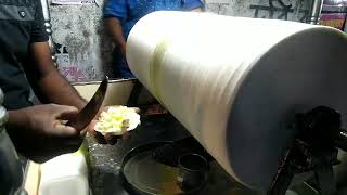 Kolkata's street food Fruits Roller Ice cream Mohabbat ki sharbat #viralstreetfood #viral #trending