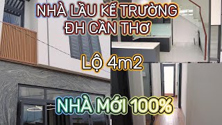 bán nhà gần trường đại học cần thơ lộ oto nhà lầu mới xây 100% gần kế bờ hồ bún sáng giá còn bớt