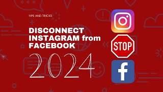 How to Disconnect Instagram from Facebook Business Account 2024 | Facebook Linked Instagram Account