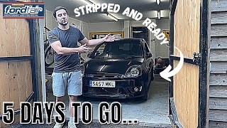 Stripping my Fiesta ST150 for Vinyl Wrap