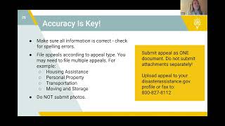 How do I submit an appeal? | FEMA Application & Appeals Workshop FAQ