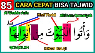 CARA CEPAT BELAJAR TAJWID AL QURAN LENGKAP BESERTA CONTOHNYA