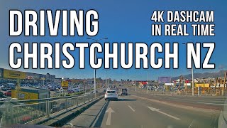 Driving Christchurch NZ 4k