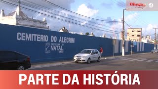 O cemitério do Alecrim faz parte da história do bairro que completa 113 anos