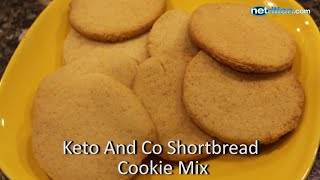 Keto and Co Shortbread Cookie Mix