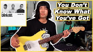 blink-182 | YOU DON'T KNOW WHAT YOU'VE GOT | Guitar Cover