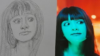 鬼才之道-王淨drawing journey 37 portrait