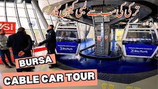 Bursa Cable Car I LONGEST CABLE CAR | Turkey