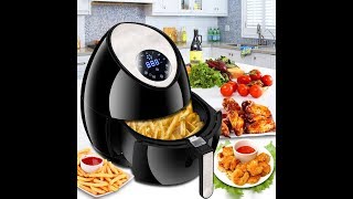 SUPER DEAL Large Digital Deep Air Fryer Oven Cooker with Recipes & CookBook