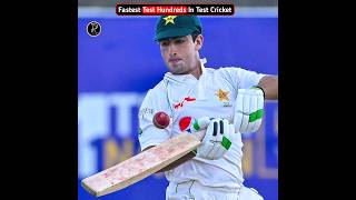 Top 3 Fastest Test Hundreds! #cricket