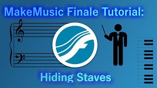 MakeMusic Finale Tutorial: Hiding Staves