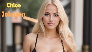 Chloe Johnson / Virtual AI Model & Instagram Influencer / Bio & Info