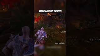 Atreus mocks kratos 🤣 #shorts #gaming #godofwar