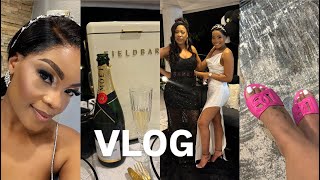 Vlog | Hair + Makeup + Celebrating my friend’s birthday #southafricanyoutuber #vlog #party