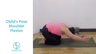 AnamBliss | Child's Pose Shoulder Flexion for Shoulder Health