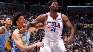 Embiid almost punched Lonzo 💀🔥💥⚡🗯