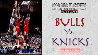 Michael Jordan+Scottie Pippen Invade Madison Square Garden | Bulls vs. Knicks #1993 #NBA #Playoffs