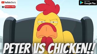 Family Guy - Peter Fights Chicken #shorts (Android Game)