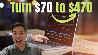 Turn $70 to $470. Options Trading Strategies (Iron Condor and Butterfly Options Spreads)