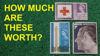 Three Stamps Worth Money #philately #stamps #philatelic