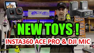 😸 Insta360 Ace Pro and DJI Mic ¦ Heli Shed has NEW TOYS!