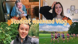 Cardiff Cross Challenge, Sunday Lunch & (lots) of Uni Work | Weekend in my Life at Cardiff