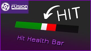 Tutorial HIT HEALTH BAR  in Clickteam Fusion 2.5