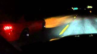 2001 Lightning vs 2003 Mustang GT roll race