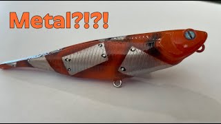 Metal on a Fishing Lure?!?! (How to paint fishing lures)