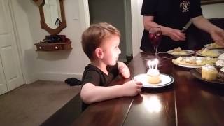 Bubber's Birthday Candle Blowout