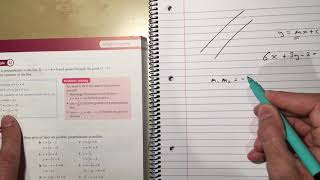 29  Parallel and Perpendicular lines Chapter 5 section 3 Edexcel Pure AS Level Maths