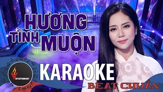 (KARAOKE - BEAT GỐC) Hương Tình Muộn - Hoàng Hải (Thần Tượng Bolero 2018)