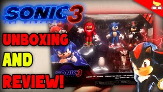 The NEW SONIC MOVIE 3 Mini Figure Pack! Unboxing & Review!