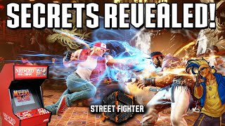 New Gameplay Details, Secrets & Easter Eggs revealed for Terry Bogard in Street Fighter 6!