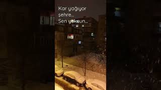 Kar yağıyor şehre...